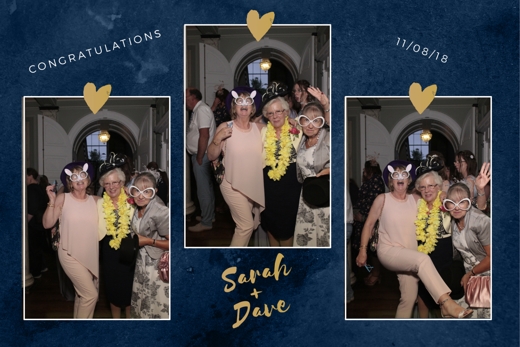 Sarah & Dave's Wedding | View more photos from the event at gallery.myphotoboothexperience.co.uk/u/MyPhotoBoothExperienceLtd/Sarah-Daves-Wedding